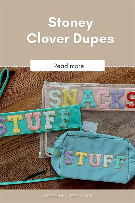 stoney clover bag dupes|stoney clover letter dupes.